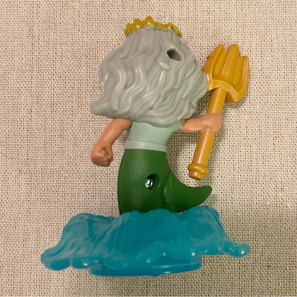 Disney Toys Mcdonalds The Little Mermaid Toy 3 King Triton Poshmark